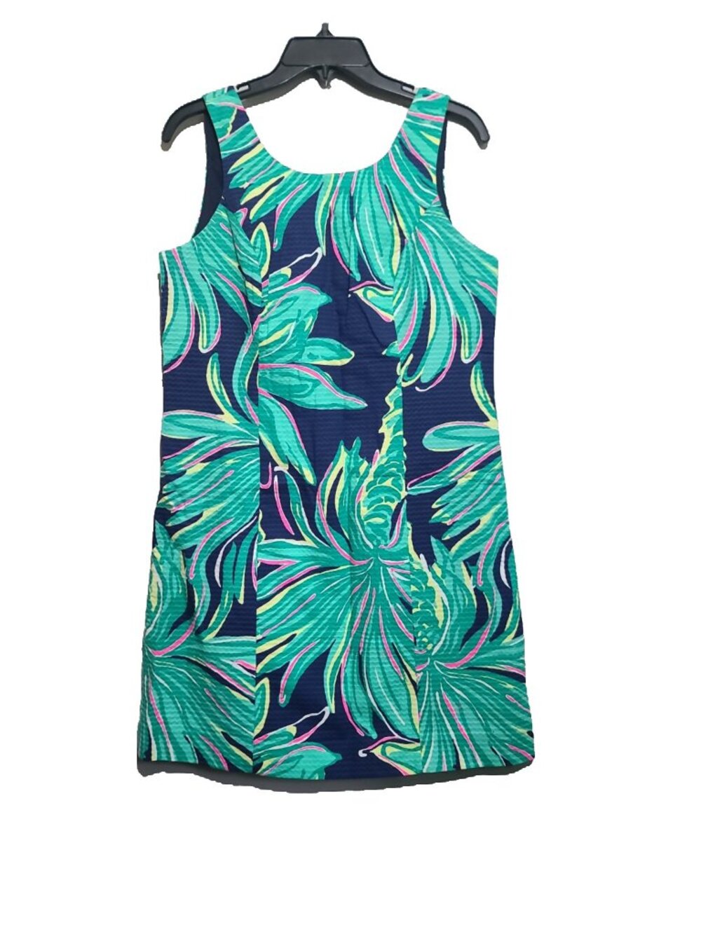 Lilly Pulitzer Cathy Shift Dress Blue Floral Size 6